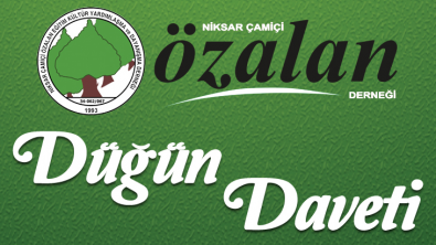 ESENGÜL VE AYHAN YILDIRIM OĞLU CEM’İN DÜĞÜN DAVETİ