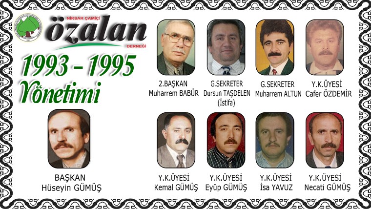 1993 - 1995 Yönetimi